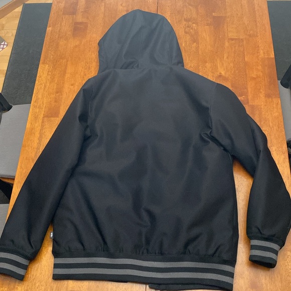 Black winter jacket puffer bomber size medium - Picture 7 of 7